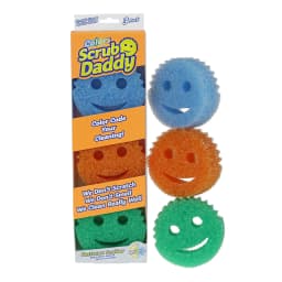 Scrub Daddy Color Sponges - Scratch-Free, Multipurpose Cleaning Sponges for the Kitchen and Bathroom, BPA-Free Polymer Foam, 3 Pack - Thumbnail 6