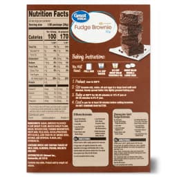 Great Value Fudge Brownie Mix, 18.3 oz Box - Thumbnail 7