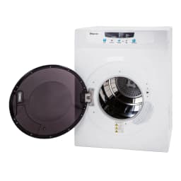 Magic Chef Compact 3.5 cu. ft. Electric Dryer in White in White - Thumbnail 4