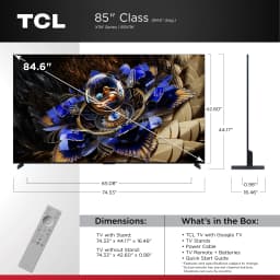 TCL QLED Smart TV 85X11K (85-Inch) - Thumbnail 2