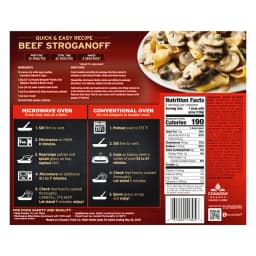 Banquet Family Size Salisbury Steaks and Brown Gravy, 8g Protein per Serving, Frozen Meal, 27 oz - Thumbnail 8