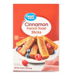 Great Value Cinnamon French Toast Sticks, 16 oz Box (Frozen) - Thumbnail 1