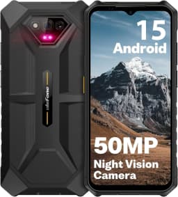 Ulefone Armor X13 Rugged Phone, 12 64GB, 50MP Rear Camera, 24MP Night Vision Camera, Android 15 OS Rugged Smartphone - Thumbnail 1