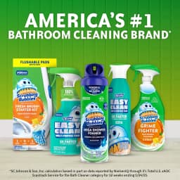 Scrubbing Bubbles Disinfectant Bathroom Shower & Tub Cleaner Grime Fighter Aerosol Spray, Citrus, 20 oz - Thumbnail 8