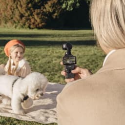 NEW TEC DJI Osmo Pocket 3 4K Action Camcorder with 1-Inch CMOS, 3-Axis Gimbal Stabilization, ActiveTrack 6.0 with Vlogging, 4x Zoom, Black - Thumbnail 3