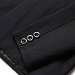 Maoxin Men's Coats and Jackets Men's Solid Color Leather Suit Fashionable No Iron Plus Leather Suit Black S - Thumbnail 7