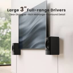 Surround Sound Systems Home Theater System - 800 Watts Peak Power 6.5" Subwoofer 5.1/2.1 Wired Stereo Speakers - Thumbnail 3