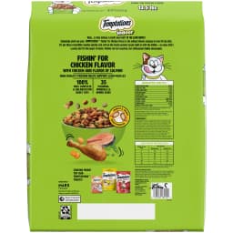 Temptations Dry Cat Food Indoor, Fishin’ For Chicken Flavor, 13.5 Lb Bag - Thumbnail 3