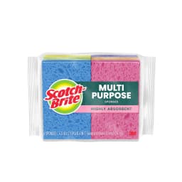 Scotch-Brite Multi-Purpose Sponges, Highly Absorbent, 6 Sponges - Thumbnail 1