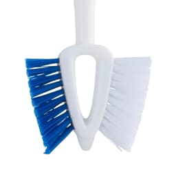 Clorox 2-In-1 Double-Sided Tile and Grout Bathroom Cleaning Brush, Blue/White - Thumbnail 5