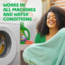 Gain Laundry Detergent Liquid with Odor Fighters, Moonlight Breeze Scent, 154 fl oz, 107 Loads - Thumbnail 3