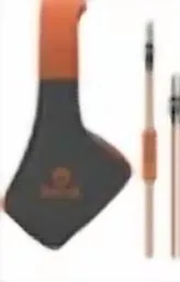 RHEA- Popclik Jump Headphones Orange Lightweight Over The Ear 32 Ohms Impedance - Thumbnail 2