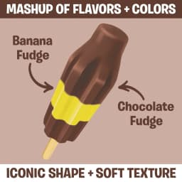 Bomb Pop Banana Fudge Freeze Ice Pop, Frozen Freezer Dessert, 12 Pack - Thumbnail 3