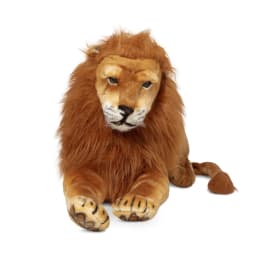Melissa & Doug Giant Lion - Lifelike Stuffed Animal (over 6 feet long) - Thumbnail 4