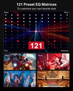 ULTIMEA 7.1ch Virtual Surround Sound Bar, Soundbar for Smart TV with Subwoofer, OPT/AUX/BT, Aura A40 - Thumbnail 9