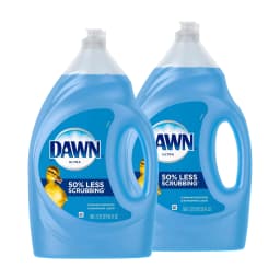 Dawn Ultra Dish Soap Dishwashing Liquid, Original Scent, 56 fl oz, Pack - Thumbnail 8