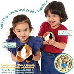 Gigi The Guinea Pig - 7 Inch Stuffed Animal Plush - by TigerHart Toys - Thumbnail 2