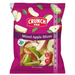 Crunch Pak Fresh Mixed Sweet & Tart Apple Slices, 24 oz Resealable Bag - Thumbnail 1
