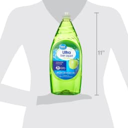 Great Value Antibacterial Hand Soap Ultra Dish Liquid, Crisp Apple, 40 fl oz - Thumbnail 6