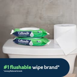 Cottonelle Gentle Plus Flushable Wet Wipes, 4 Flip-Top Packs - Thumbnail 2