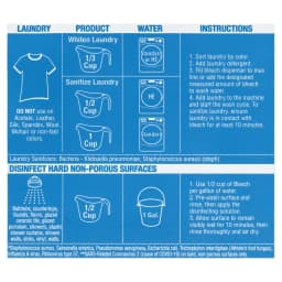 Great Value Low-Splash Bleach, 81 fl oz - Thumbnail 3