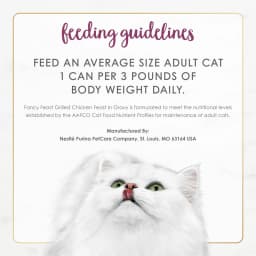 Purina Fancy Feast Chicken Feast in Gravy Grilled Wet Cat Food, 3 oz Cans (12 Pack) - Thumbnail 7