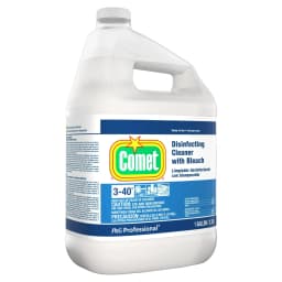 Comet® With Bleach Refill, Disinfectant Cleaner, 1 Gallon (128 Oz) - Thumbnail 4