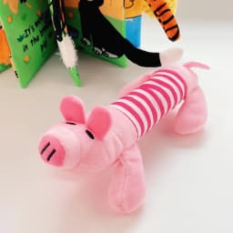 Pet Dog Cat Plush Cartoon Bite-resistant Decompression Ducks Piggys Elephant Cute Vocal Cat Toys Dog Supplies for Christmas Gifts - Thumbnail 1
