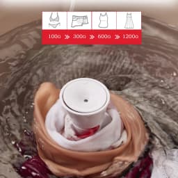 Mini Portable Ultrasonic Washing Machine Laundry Clothes Cleaner for Travel Hiking Camp Turbines Washer Small Appliances - Thumbnail 2