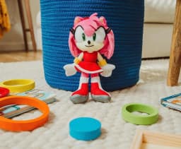 Sonic Amy 8 inch Plush Clip - Thumbnail 6