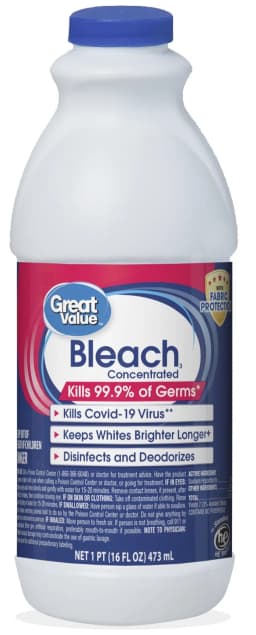 Great Value Concentrated Fabric Protection Bleach, 16 fl oz - Thumbnail 1