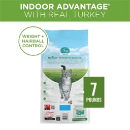 Purina ONE Plus, Indoor Advantage, Dry Cat Food, Turkey, 7 lb Bag, 4 Pack - Thumbnail 7