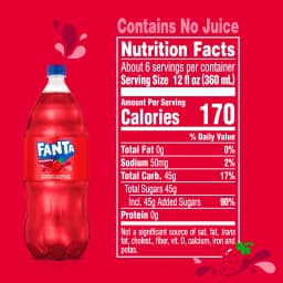 Fanta Strawberry Soda Pop Bottle, 2 Liter - Thumbnail 7