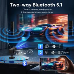GCZ Projector with WiFi and Bluetooth, 1080P Support Portable Projector, Auto Keystone and Electric Focus - Thumbnail 7