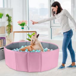 Dog Ball Pit, Foldable Ball Pit for Dogs, Ball Pit for Dogs, Dog Ball Pit for All Types of Dogs, Suitable for Indoor and Outdoor Activities - Thumbnail 6