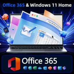 SGIN 15.6" Laptop 6GB DDR4 128GB SSD Windows 11 Laptops Computer, 4-Core Intel Celeron CPU, AI App, Office 365 - Thumbnail 5