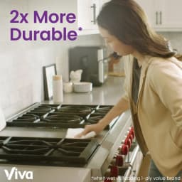 Viva Signature Cloth Paper Towels, 2 Triple Rolls - Thumbnail 3