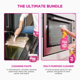 The Pink Stuff - Ultimate Bundle (1 Cleaning Paste, 1 Multi-Purpose Spray, 1 Cream Cleaner, 1 Bathroom Foam Cleaner) - Thumbnail 3
