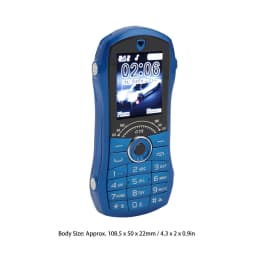 Dual SIM Elderly Unlocked Cell Phone 1.8" Screen Big Button Car Shape Emergency Mobile Phone for Children Seniors Blue - Thumbnail 9