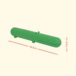 Oodles Durable Rubber Green Animal Fetch Dog Toy, O/S - Thumbnail 4