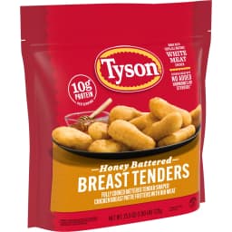 Tyson Honey Battered Breast Tenders, 25.5 oz (Frozen, Fully Cooked) - Thumbnail 6