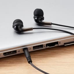 RHEA- Wired Earbuds – Mic, 3.5Mm Jack, 4.2Ft Cable, Black - Thumbnail 5