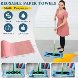 PandS Reusable Household Paper Towels, 60 Sheets, 1 Pack - Thumbnail 6