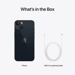 Apple iPhone 13, 128GB, 8GB RAM, 16MP FF Camera, Midnight - Prepaid Smartphone - Thumbnail 8