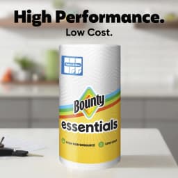 Bounty Essentials Paper Towels Select-A-Size, 2 Triple Rolls, White, 162 Sheets Per Roll - Thumbnail 7