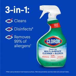 Clorox Clean-Up All Purpose Cleaner Refill w/Bleach, Original, 64 fl oz - Thumbnail 3