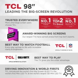 TCL 98â€ Class Q6 QLED 4K UHD HDR Smart Google TV (NEW 2024) - 98Q651G - Thumbnail 5