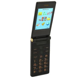 Falleo Clearance Elderly Flip Cell Phone 3inch Dual SIM Dual Standby Dual Screen Loud Volume 5900mAh LED Flashlight Seniors Flip Phone for Gift - Thumbnail 5