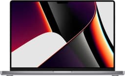 Restored 2021 Apple MacBook Pro 16.2" Core M1 Pro 3.2GHz 10-Core CPU/16-Core GPU 32GB RAM 1TB SSD - Space Gray - Thumbnail 1