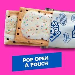 Pop-Tarts Toaster Pastries, Breakfast Foods, Kids Snacks, Frosted Blueberry (8 Pop-Tarts) - Thumbnail 7